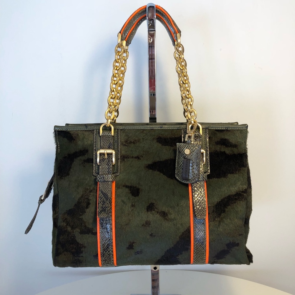 100% AUTHENTIC LONGCHAMP calfhair “More” bag NWT.